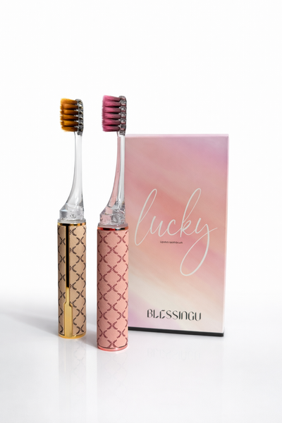 Podr&oacute;żna szczoteczka do zęb&oacute;w &ldquo;Lucky&rdquo; 2 szt.