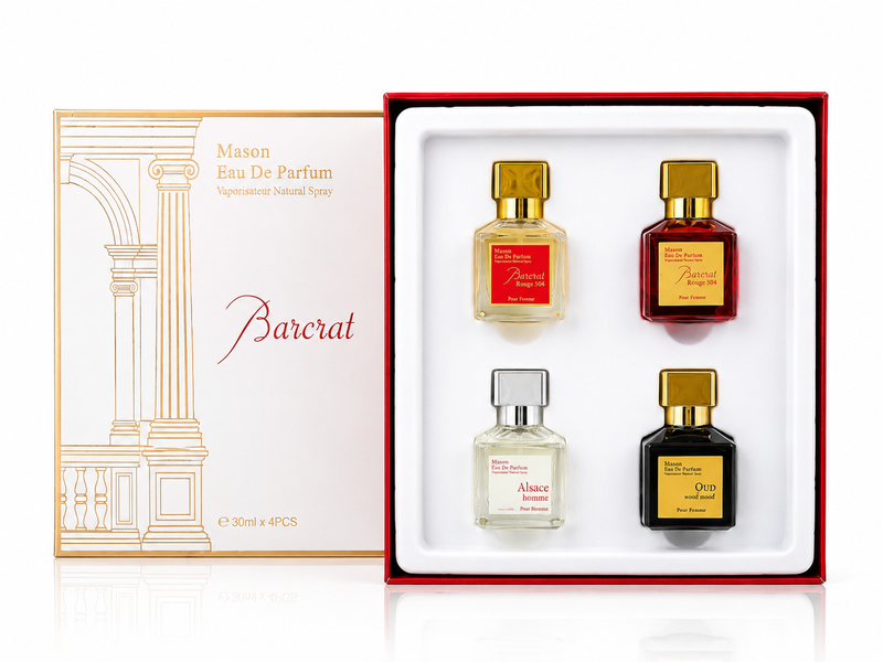 Zestaw w&oacute;d perfumowanych Barcrat 30 ml &times; 4