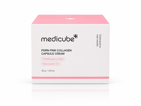 MEDICUBE Капсульний гелевий крем PDRN Pink Collagen Capsule Cream, 55ml 00166 фото