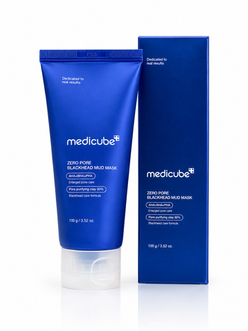 MEDICUBE Zero Pore Blackhead Mud Mask очищаюча маска для обличчя для проблемної шкіри, 100ml 00167 фото