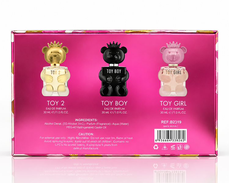 Набір парфумованих спреїв Toy Touch 3x30ml 00310 фото