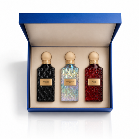 Набір парфумованих спреїв  IBRAQ Diamond Blue Box 1 3 х 75ml 00283 фото