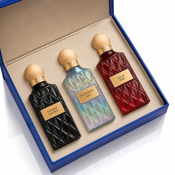 Набір парфумованих спреїв  IBRAQ Diamond Blue Box 1 3 х 75ml 00283 фото
