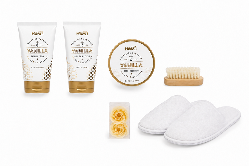 Zestaw prezentowy Golden Beauty Bath Kit