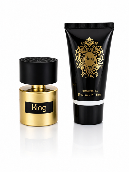 Zestaw prezentowy (perfumy + żel pod prysznic) King