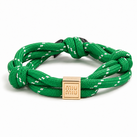 Браслет у стилі MiuMiu (Green) J0012 фото